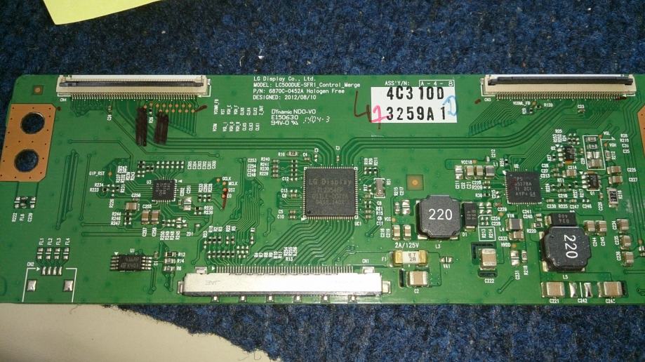 LC500DUE-SFR1 T Con board (32 inch)