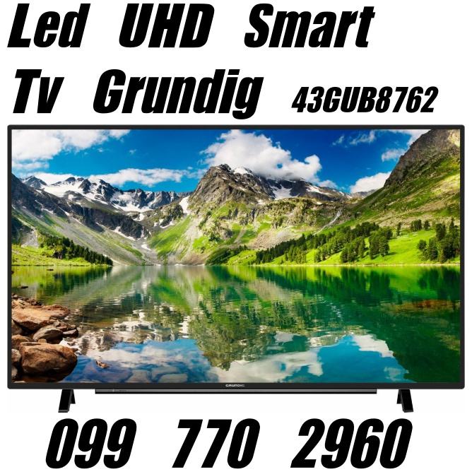Led UHD Smart Tv Grundig(43GUB8762)novo,isprobano par dana  2095kn