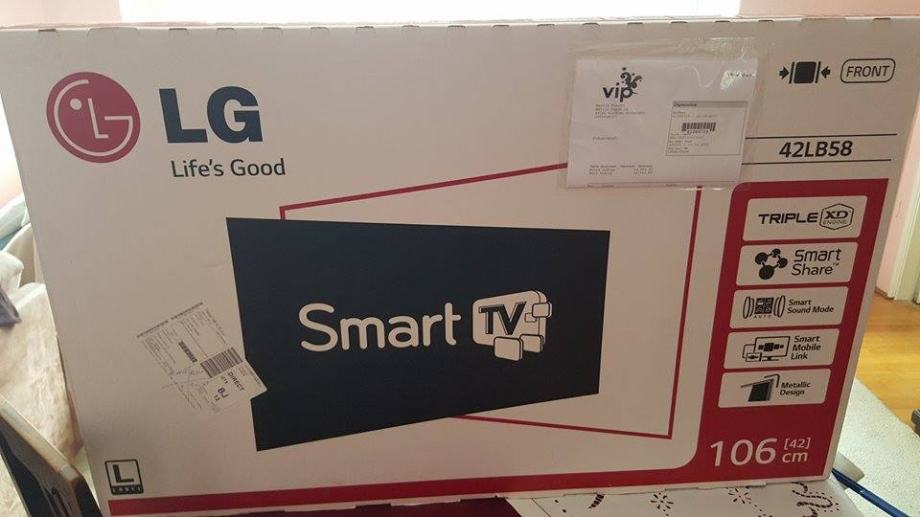 LG Smart TV s ugrađenim WiFi prijemnikom 106 CM ZAGREB