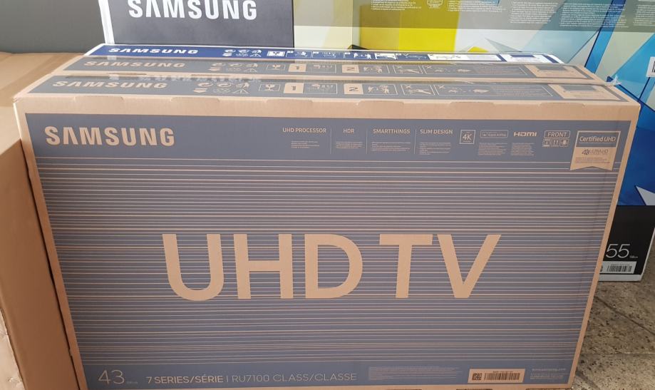 Samsung 43RU7172 4K Slim Led Smart TV Jamstvo/R1 Račun, Bespl Dostava