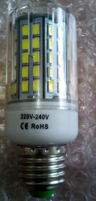 LED E27 220V-240V 25W 96 SMD-5730 Kukuruz žarulja bijela svjetlost