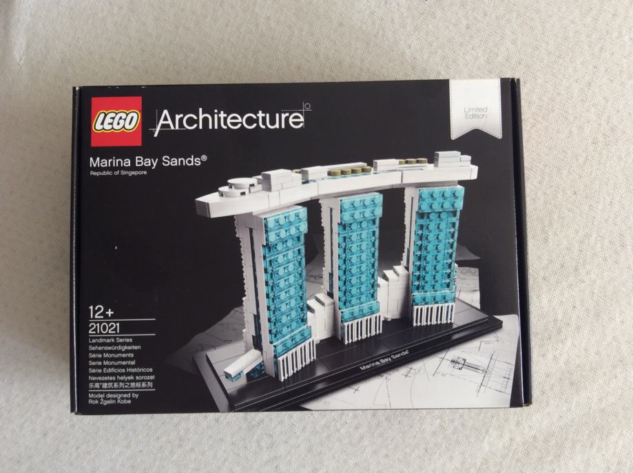 Marina Bay Sands Lego Architecture Limited Edition Under Armour
