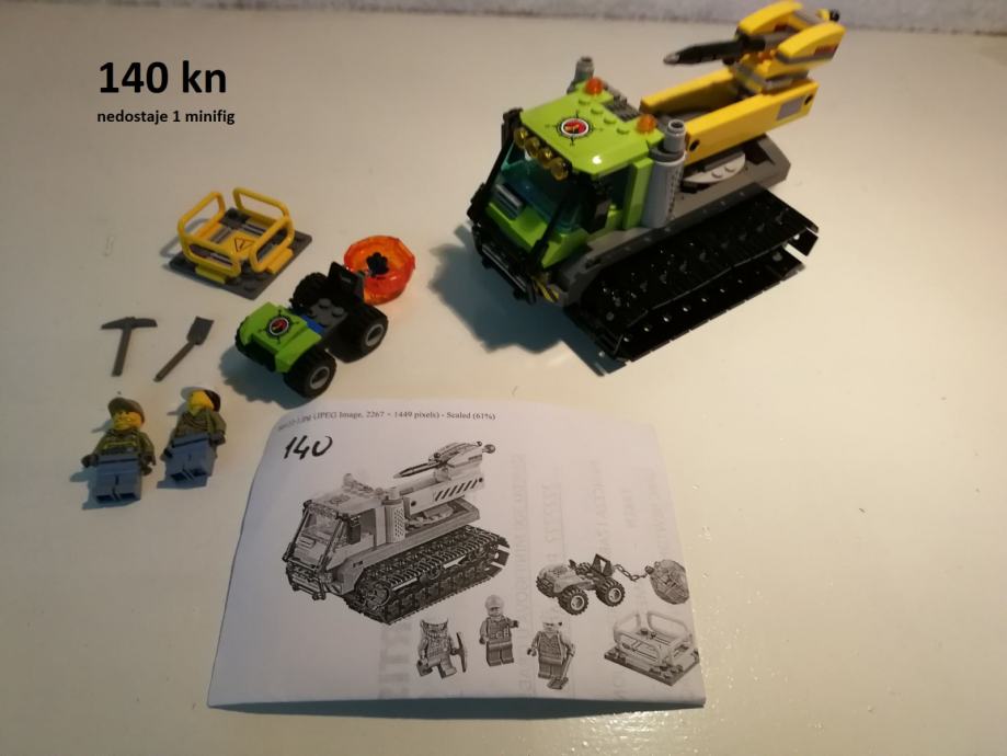 LEGO 60122-1: Volcano Crawler
