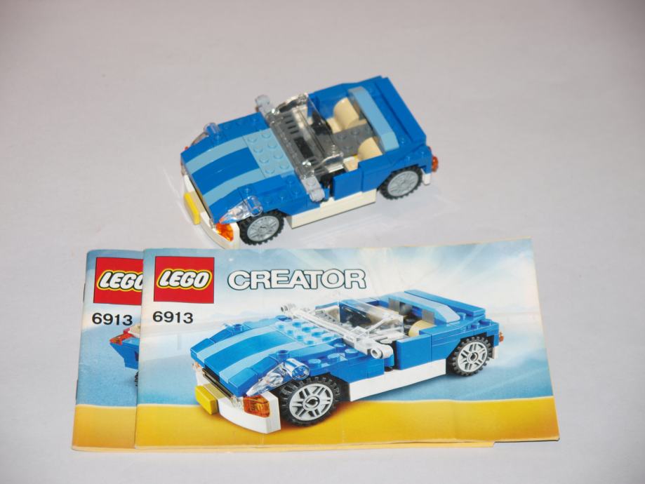 Lego Creator set 6913 Blue Roadster