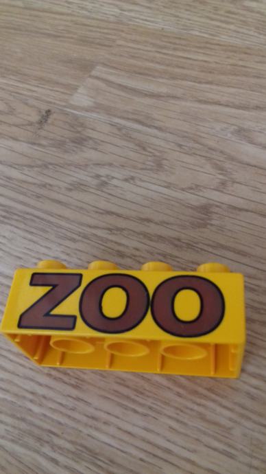 Lego duplo kocka ZOO 4x2