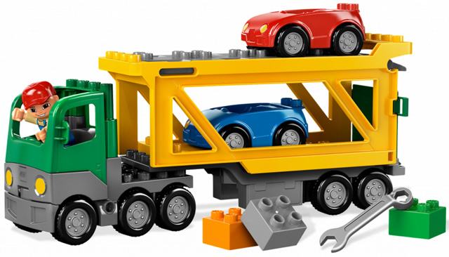 Lego duplo set transporter automobila 5684