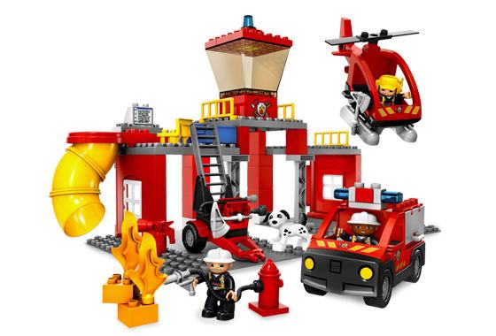 Lego duplo set vatrogasna postaja (5601)