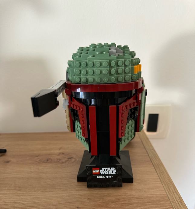 LEGO HELMET BOBA FETT