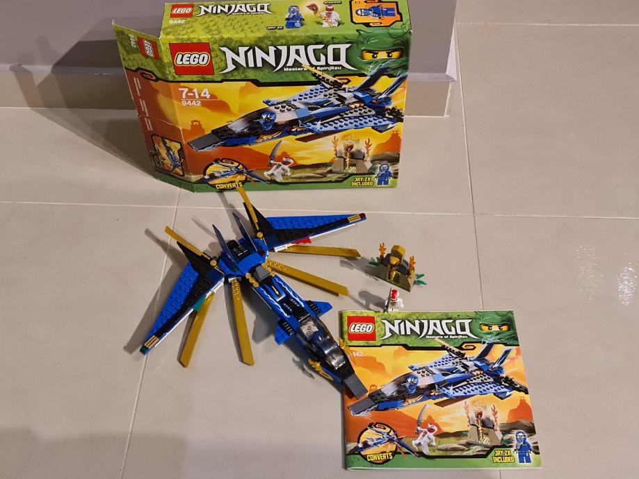 Jet Lego Ninjago 9442 LEGO® 71784 Ninjago Jay's Lightning Jet Evo - Main Image