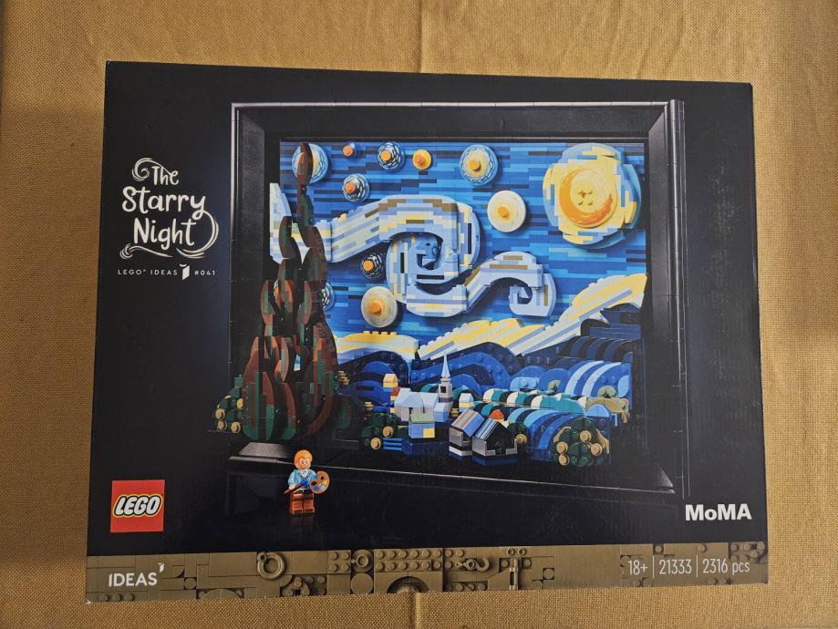 LEGO Set 21333 Vincent van Gogh: Zvjezdana noć