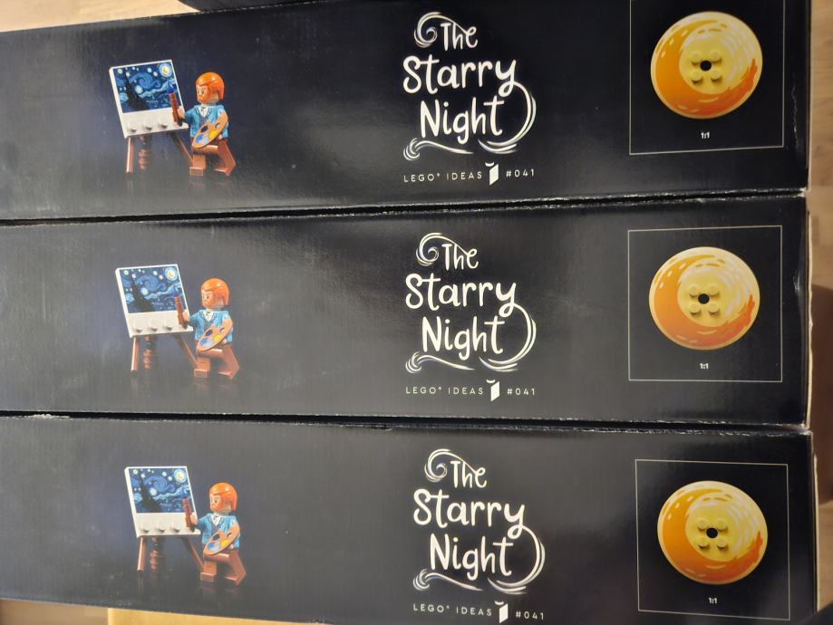 LEGO Set 21333 Vincent van Gogh: Zvjezdana noć