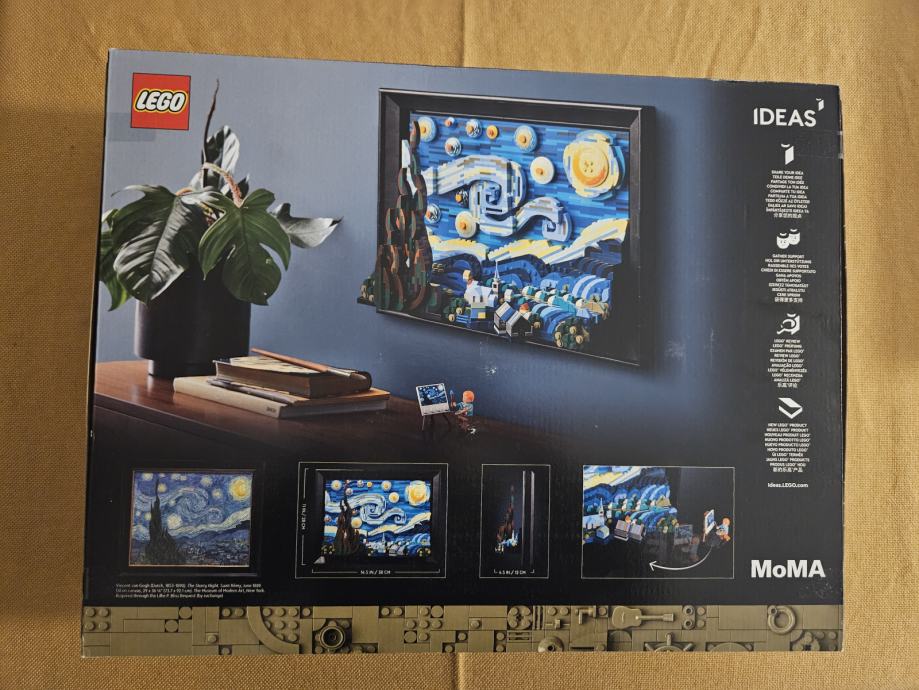 LEGO Set 21333 Vincent van Gogh: Zvjezdana noć