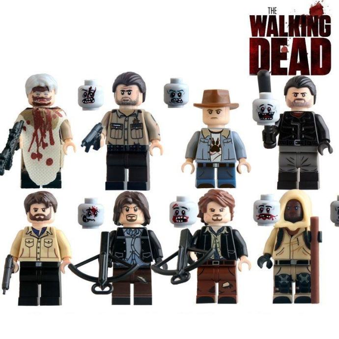 Lego set The Walking Dead, 8 figura iz serije