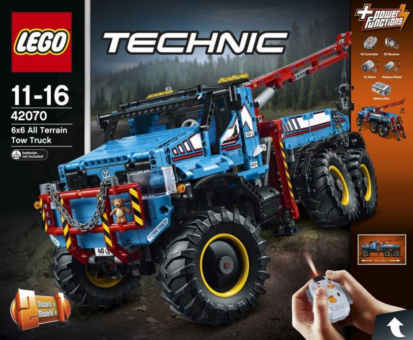 LEGO TECHNIC 42070 -  6x6 TERENSKI KAMION - POTPUNO NOVO I ORIGINAL