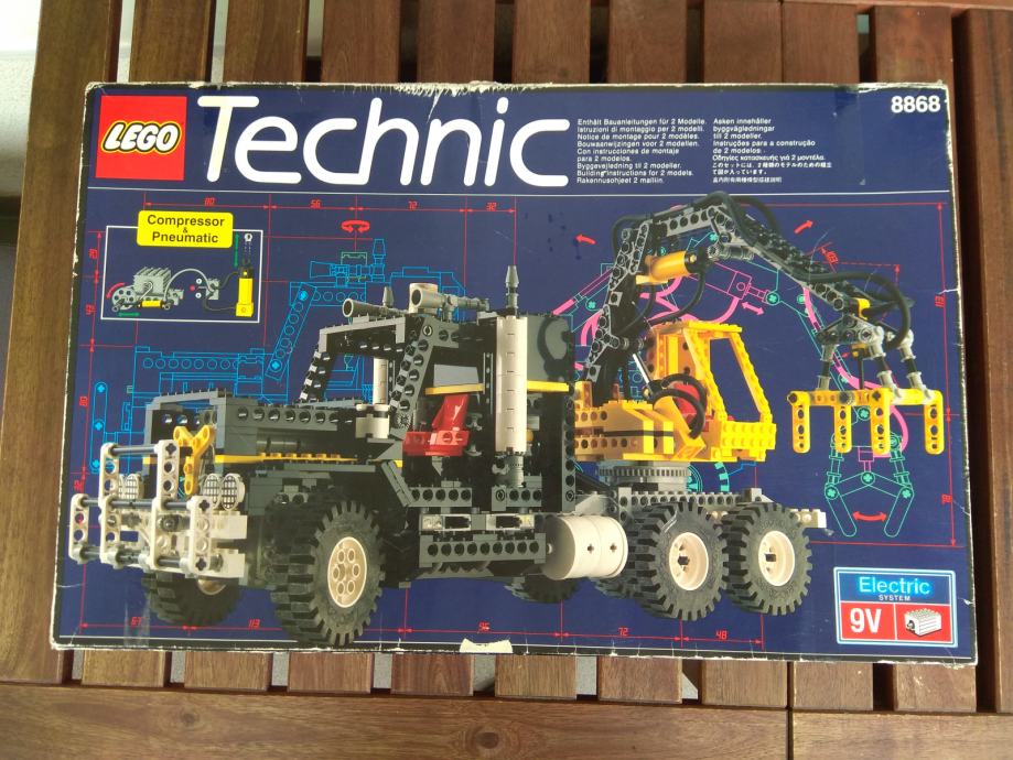 LEGO technic 8868 iz 1992., Air Tech Claw Rig