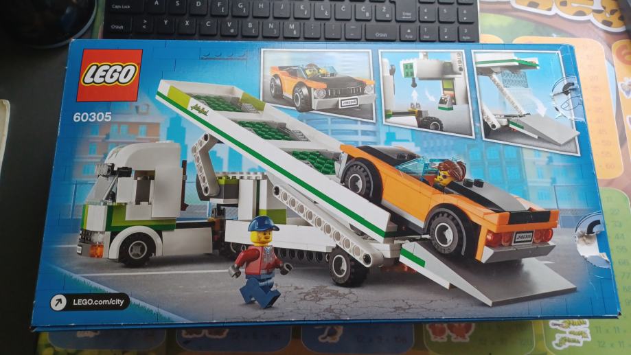 Lego transporter automobila