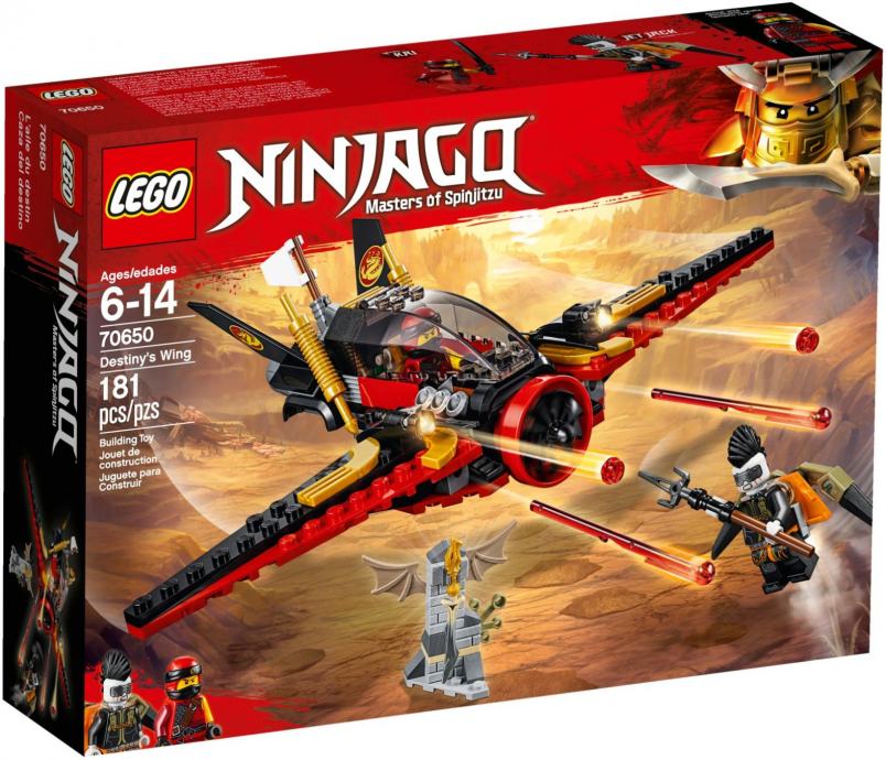 Prodajem Lego NINJAGO 70650: Krilo sudbine