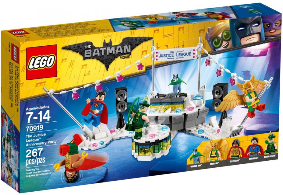 Set LEGO kocke The Batman Movie - The Justice League Anni. Party 70919
