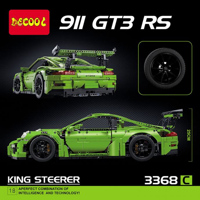 Technic Porsche 911 GT3 RS - Decool
