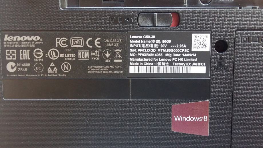 Lenovo g50 30 аккумулятор
