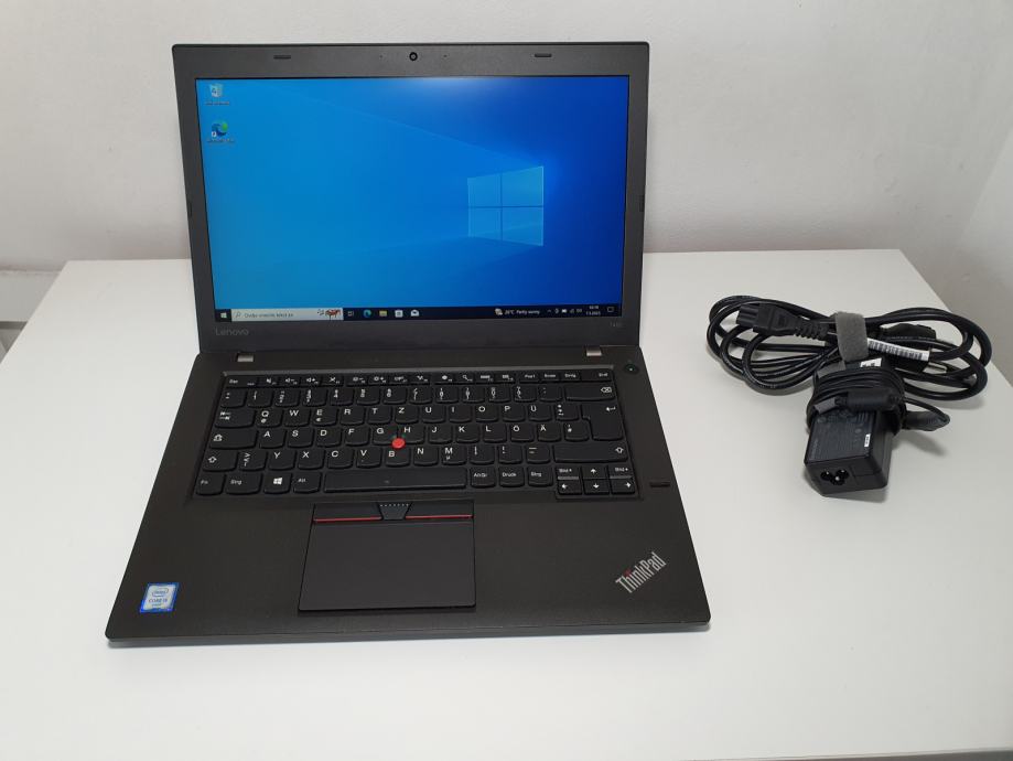PC Portable Lenovo ThinkPad T460 - Intel I5 6200U, 8Go RAM, SSD 256Go - Occasion Fonctionnel - Windows 10 Pro