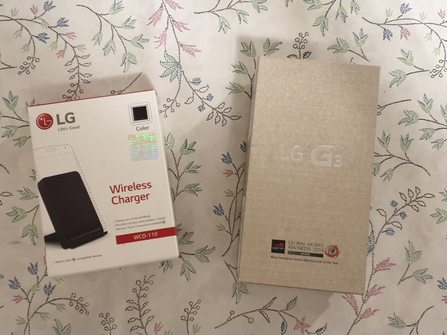 Prodajem LG G3 sa bežičnim punjačem