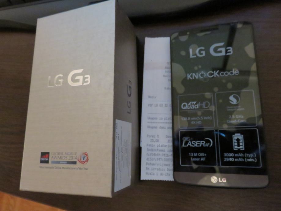 Prodajem LG G3 D855 32Gb 3Gb RAM Titan