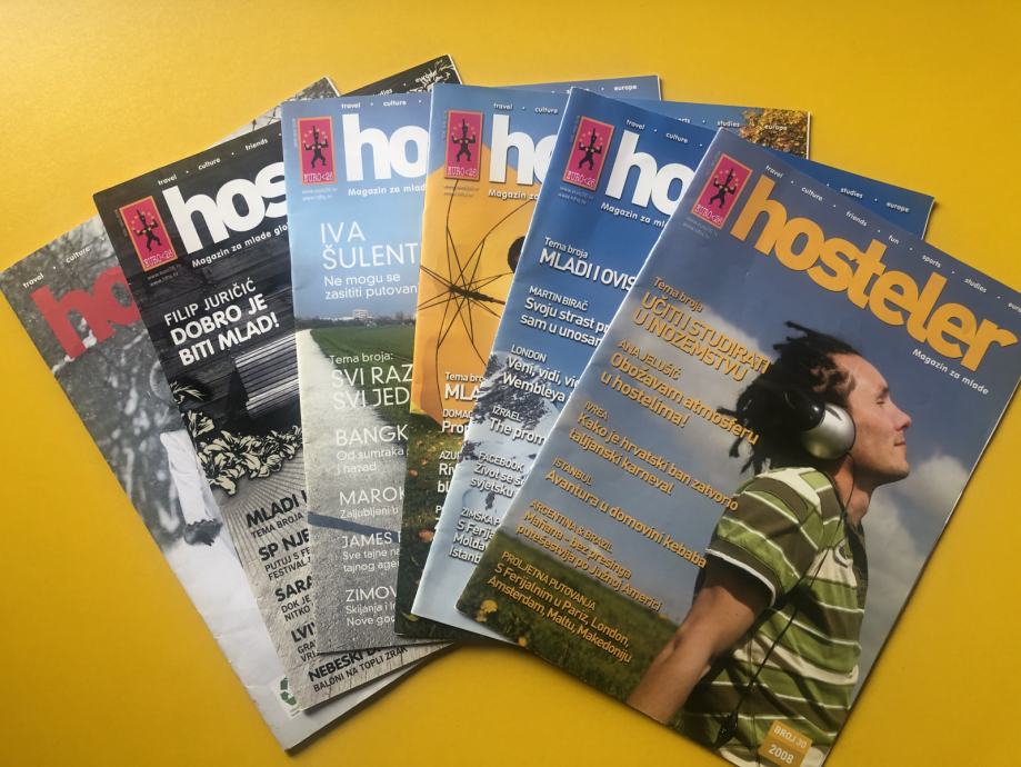 Časopis Hosteler; brojevi 22, 25, 28, 29 i 30