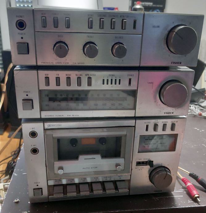 Amplificateur Intégré Fisher CA-M100 - Occasion état Correct