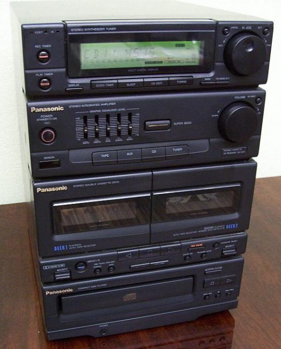 MUZIČKA LINIJA PANASONIC SA-CH11 SA DALJINSKIM