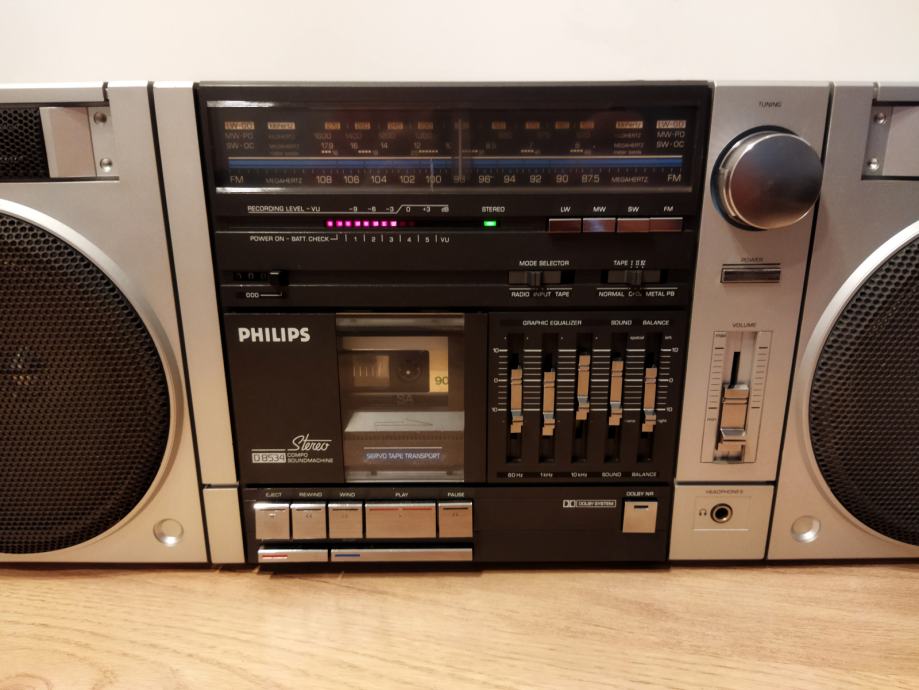 Philips D8534 Vintage Boombox (1985/1986)