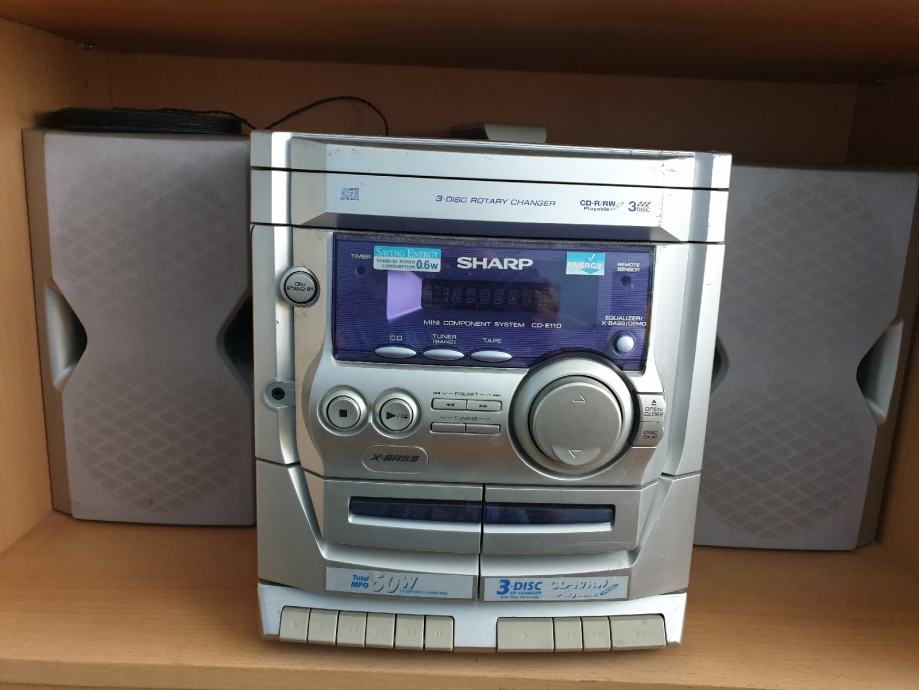 Prodajem liniju SHARP MINI COMPONENT SYSTEM