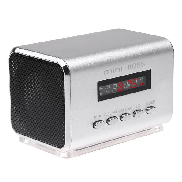 Radio FM MP3 player prijenosni USB Micro SD zvučnik LCD mini