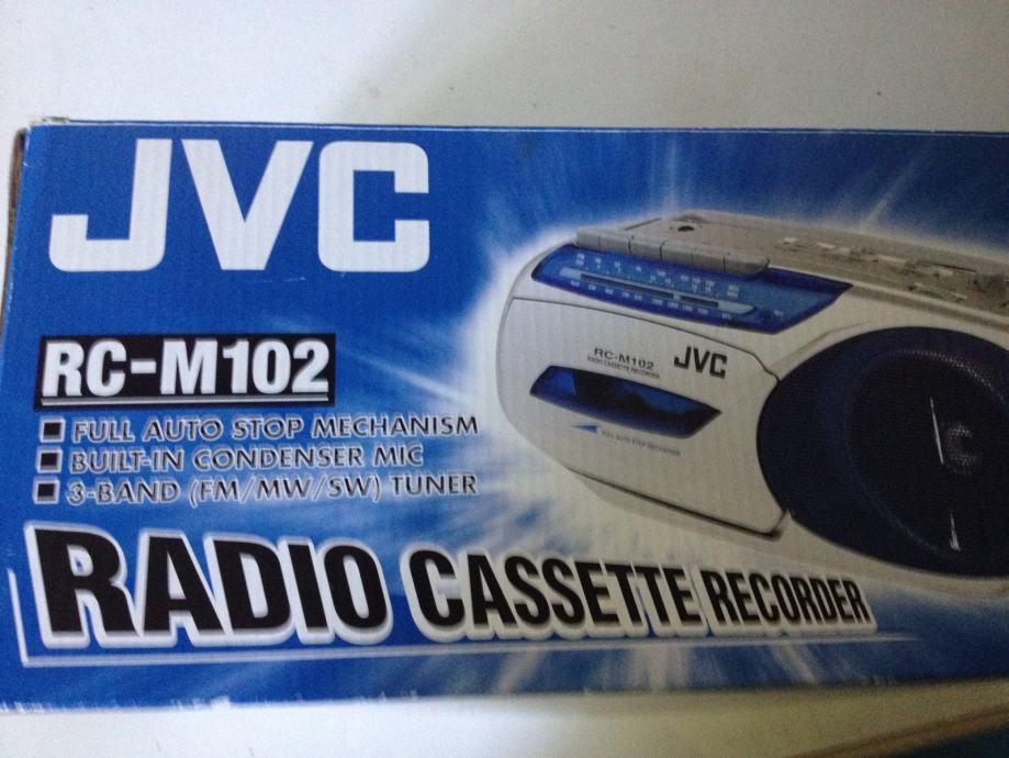 RADIO-KAZETOFON JVC