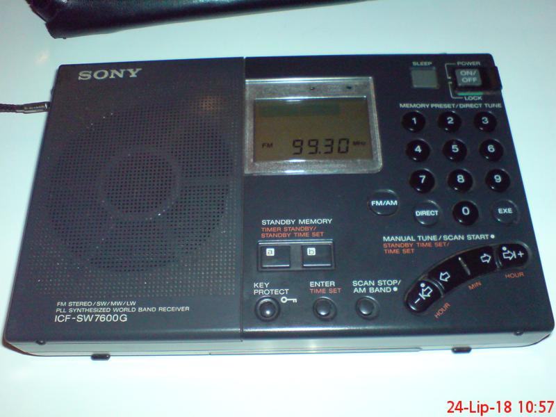 SONY ICF-SW7600G All-World radio receiver