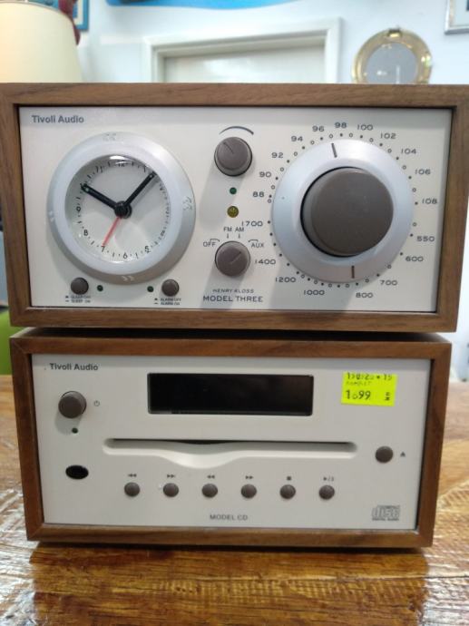 TIVOLI AUDIO Henry Kloss model three + model cd