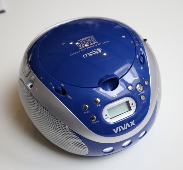 VIVAX APM-1003S stereo FM/AM radio, CD, Mp3 player