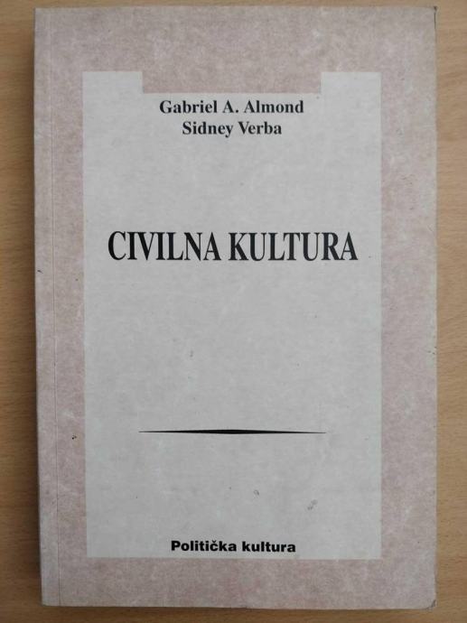 Gabriel A. Almond, Sidney Verba - Civilna kultura