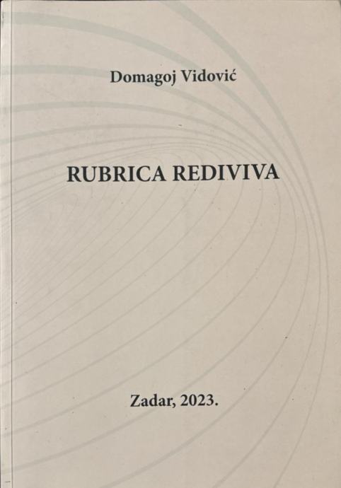 Domagoj Vidović: Rubrica rediviva