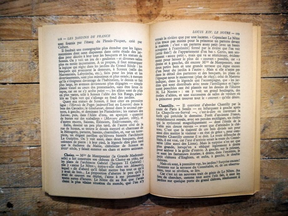 Ganay, Ernest Les jardins de France