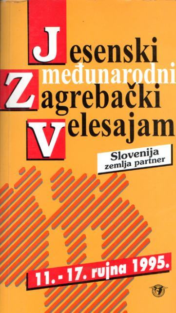 Jesenski međunarodni zagrebački Velesajam : 11.-17. rujna 1995.