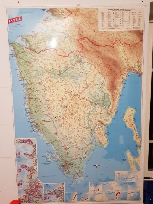 karta Istre