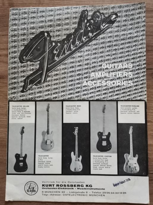 KATALOG FENDER