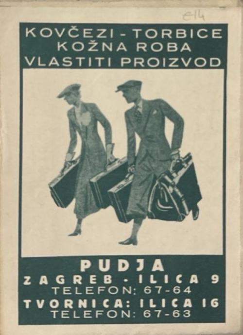 Katalog: Kovčezi torbice kožna roba vlastiti proizvod - Pudja Zagreb I