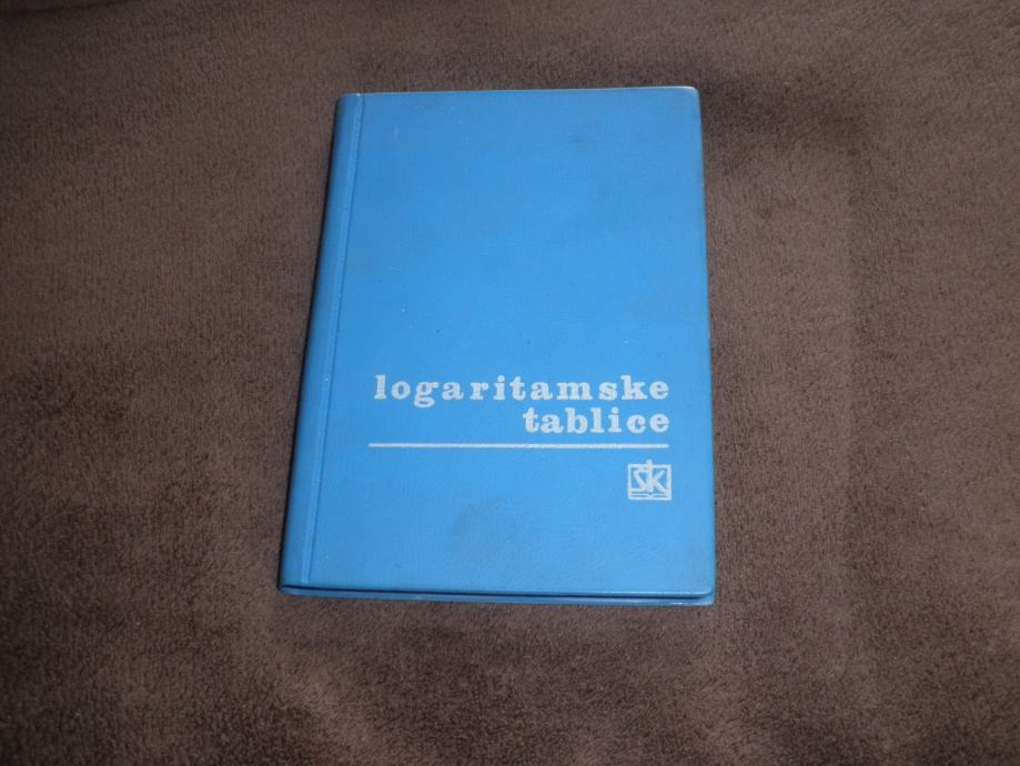 LOGARITAMSKE TABLICE 1984.