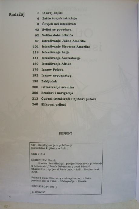 OTKRIĆA I ISTRAŽIVANJA Frank Debenham