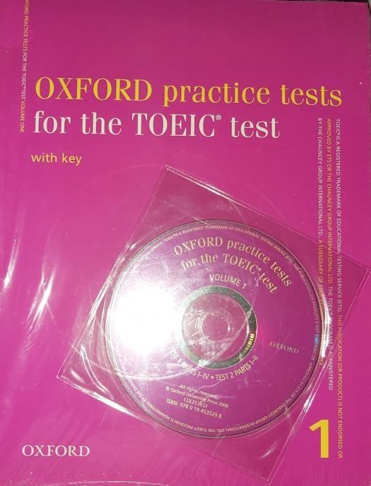 Oxford practice tests for the toeic test packs volume 1 pack