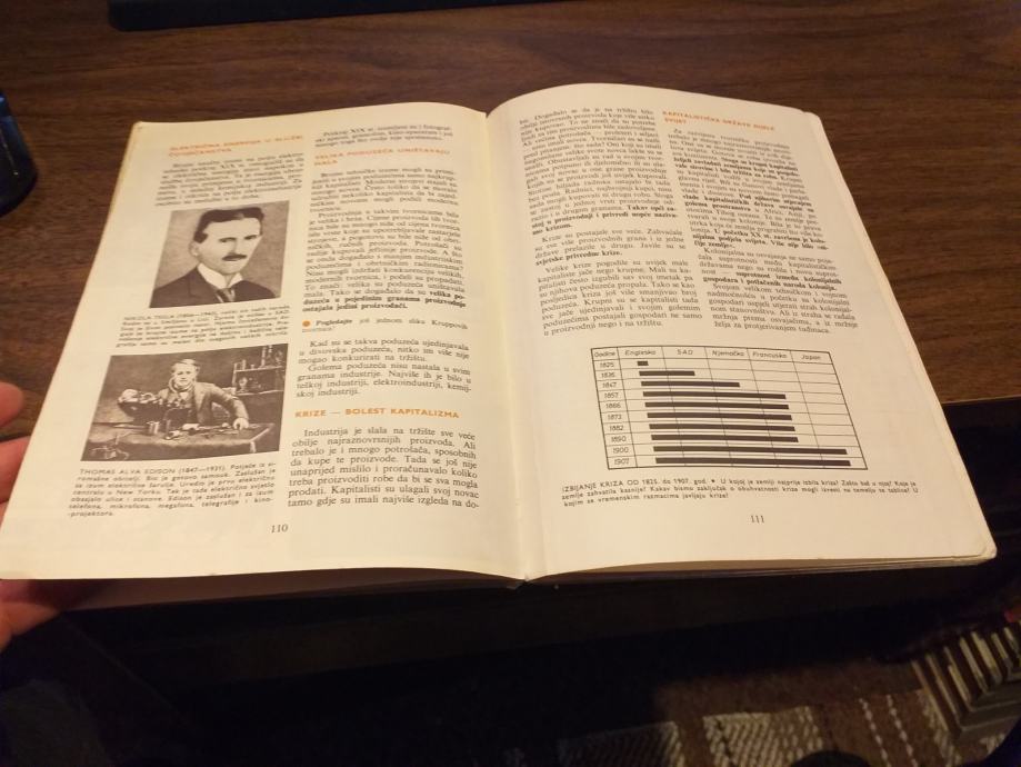 PROŠLOST I SADAŠNJOST 2 OLGA SALZER ŠKOLSKA KNJIGA 1968.