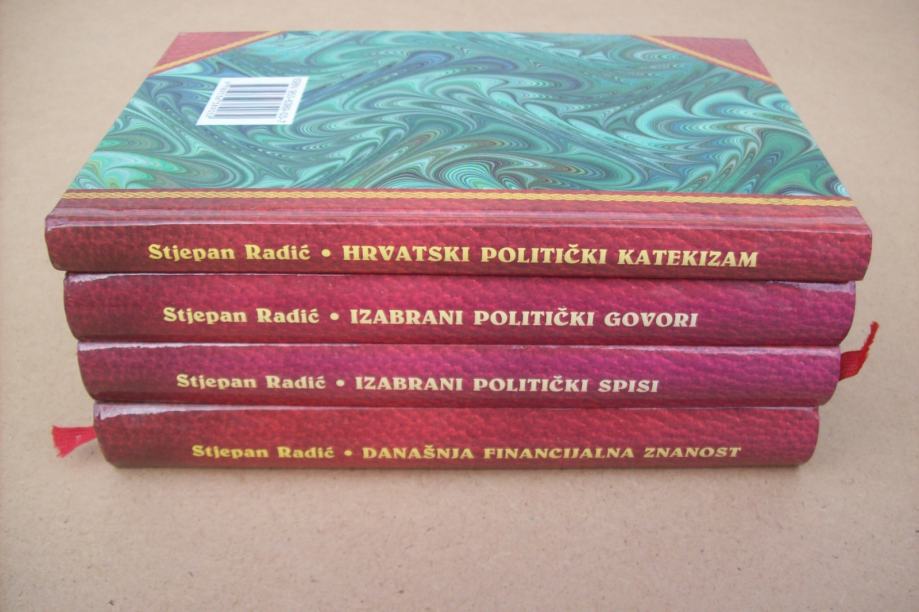 STJEPAN RADIĆ - komplet 4 knjige