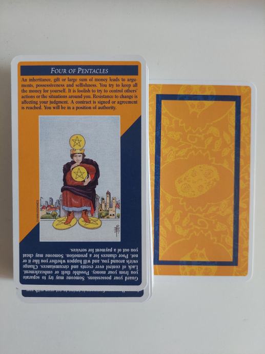 TAROT karte QUICK AND EASY TAROT Deck